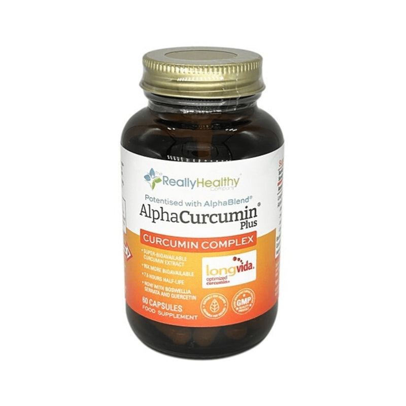 AlphaCurcumin: Super-Bioavailable Longvida Curcumin Complex