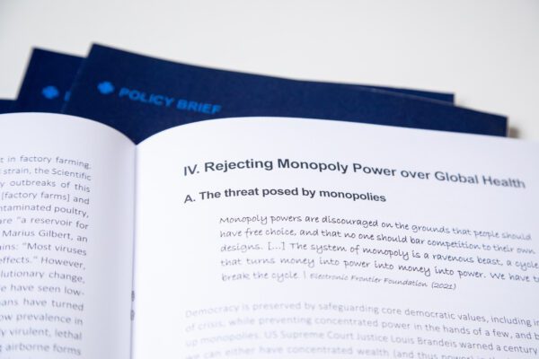 Policy Brief - Rejecting Monopoly Power
